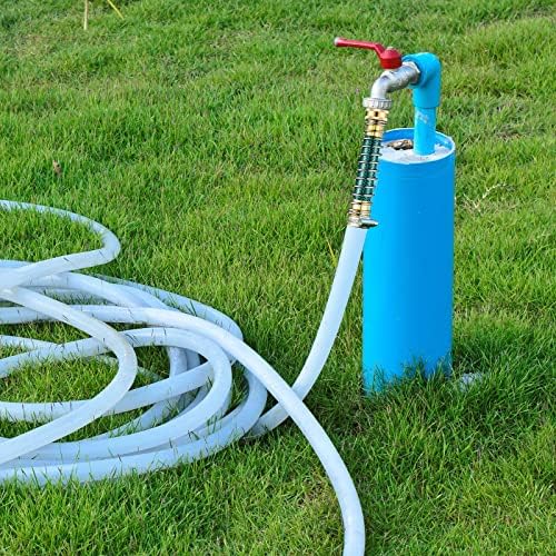 Moxweyeni 6 Pack Garden Hose Adapter, Brass Kink Protector Coil Spring - Image 3