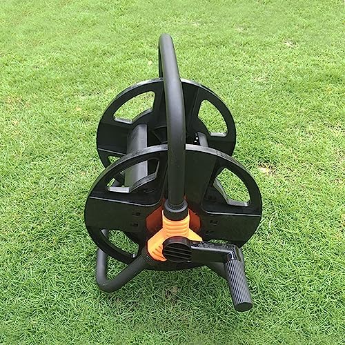 Garden Hose Reel, Small Portable Garden Hose Reel, Heavy Duty Tangle Free Garden Hose Storage Cart, Mobile Garden Hose, Space Saving Cord Storage Reel - Image 4
