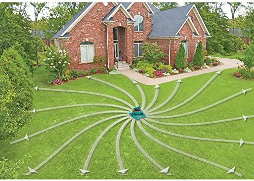 Gilmour 819603-1001 196SPB Impulse Polymer Sled Base Medium Duty Adjustable Pattern Master Circular Sprinkler - Image 6