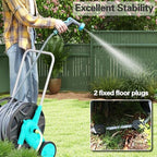 Portable Garden Hose Reel Cart, Hold Up to 100-120 Ft of 5/8 Inch Hose - Image 6