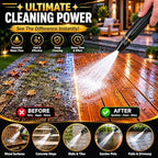 2026 Upgraded High Pressure Power Washer Nozzle with Connector Set, Adjustable Garden Hose Sprayer for Car Washing, Patio Cleaning, Watering, Durable Metal Hose Attachment for Outdoor Cleaning(2 PCS) - Image 4