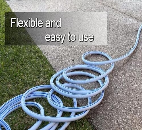 Atlantic Garden Hose 75 ft Blue 5/8" Heavy Duty Water Hose Extension - Image 4