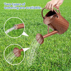 1 Gallon Metal Watering Can for Outdoor Indoor Plants, Copper Colored Watering Can with Removable Spray Spout, Ideal for Garden Watering - Image 4