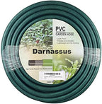Darnassus PVC Garden Hose 1/2 Inch Green Heavy Duty Water Hose with Solid Brass Fittings,No Leaking, Flexible,for outdoors,Lawns,Patio (100 FT, Green, Brass Fittings) - Image 2