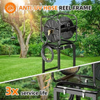 SPECILITE Garden Water Hose Reel, 100-200FT Capacity for Yard, Farm & Ranch - Image 6