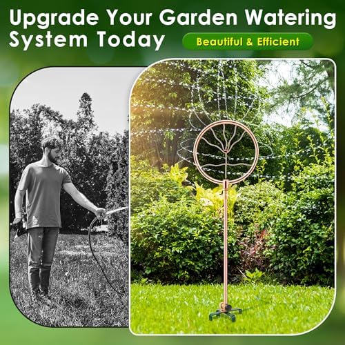 34" Ornamental Sprinkler, 360° Rotating, Wave Fan - Image 5