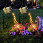 VOOKRY Solar Watering Can Lights, 2 Pack Retro Large Hanging Solar Lights Outdoor Decorative Waterproof Garden Decor for Outside Patio Yard Porch Lawn, Gifts for Mom Women Grandma Birthday by VOOKRY
