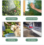 Black Outdoor Water Faucet Stand - 37.5in Antifreeze Garden Hose Holder, Cylindrical Water Column, Freestanding Tap for Vertical Garden Use - Image 6