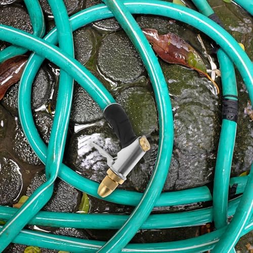 Garden Hose Nozzle Spray Patterns High Pressure Copper with Adjustable - Image 5