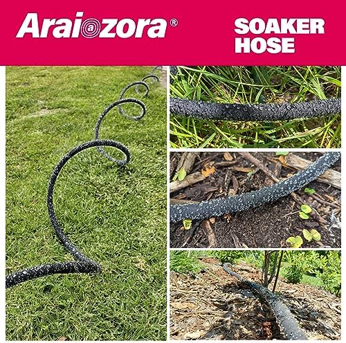 Soaker Hose 25FT 5/8 Inch, Heavy Duty Leakproof Drip Irrigation Hose for Deep Watering Garden, Flower Beds & Landscaping - Image 5