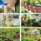 Sun Powered Automatic Drip Watering with 50 Emitters for Garden Bushes and Outdoor Cultivation Solar Automatic Plant Watering - Image 2