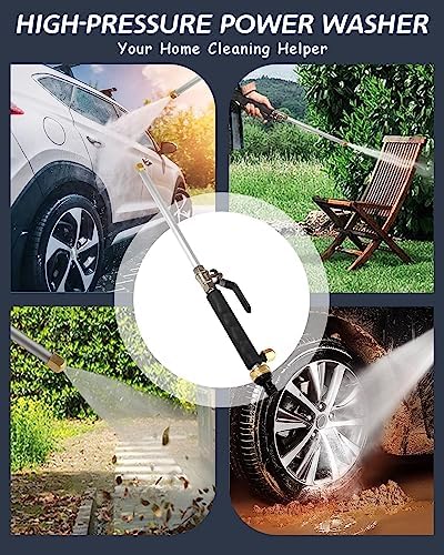 Upgraded Jet Nozzle for Garden Hose Power Washer Wand - Image 6
