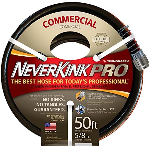 Teknor Apex Neverkink, 8844-50 PRO Water Hose,5/8-in x 50-feet by TeknorApex