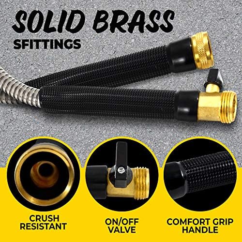 Bionic Steel PRO Garden Hose (50 Foot) and Bionic Steel Garden Hose (25 Foot) - Image 4