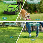 RAWILL 12 Pack Sprinkler Head Protector, Lawn Sprinkler Guard - Green - Image 5
