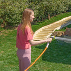 FEVONE 50 ft Hybrid Polymer Garden Hose, Heavy Duty Water Hose - Image 2