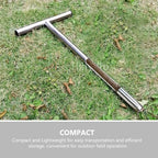 Heavy-duty Stainless Steel T-handle Soil Sampler Probe for Lawn Care - Image 5