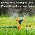 Garden Hose Holder Stake Set of 36 - Durable Plastic fits 3/4 inch Hose Guides for Lawn,Yard & Plant Care, Soaker Hose Support, Kink-Free Watering (Fits 3/4” Hoses) - Image 2