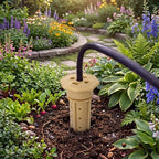 Briwooody 15 Pack 8 Inch Deep Watering Stakes, ABS Root Irrigation Spike - Image 2