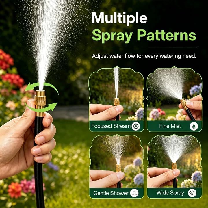 Bluepro 200FT Drip Irrigation System with 360° Adjustable Copper Nozzles - Image 3