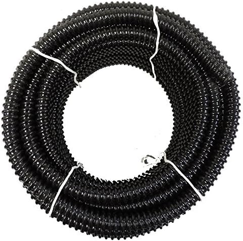 3/4" x 25' HydroMaxx® Non Kink Corrugated Flexible PVC Water Garden Pond Hose and Tubing - UL/US Size by HydroMaxx