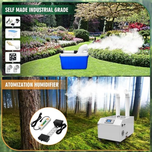 Ultrasonic Mist Maker Fogger 12 Head(9000ml/H) - Image 3