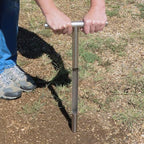 Heavy-duty Stainless Steel T-handle Soil Sampler Probe for Lawn Care - Image 6