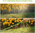 Sprinkler Soaker Hose 50 FT, Watering Hose with Holes for Garden 25ft 2pack - Image 3