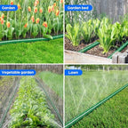 Jin&Bao 50FT Sprinkler Hose Heavy Duty Garden Lawn Water Hose with Staples - Image 6