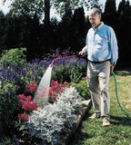 Dramm Sunrise Soft Rain Watering Spray Wand – 30” Long, Orange– Gentle Full-Flow Spray with Shut-Off Valve & 8” Foam Grip – Lightweight & Durable for Gardens, Hanging Baskets & Planters - Image 2