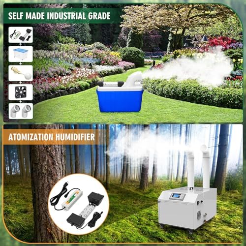Ultrasonic Mist Maker Fogger 10 Head(8400ml/H) - Image 3