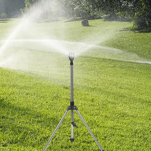 Rotating Tripod Sprinkler with Retractable Design for Trees - Image 6