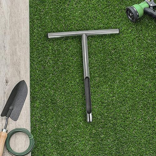 VOSAREA Stainless Steel Soil Sampler Probe 12-inch T-Handle Soil Sampling Tool for Lawn and Garden - Image 4