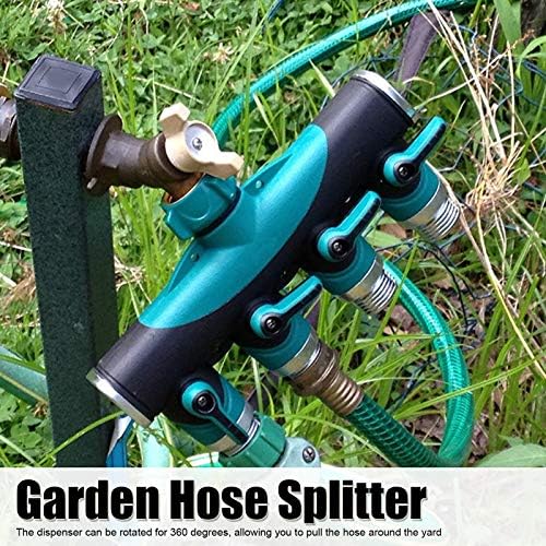 4 Way Hose Splitter Metal Water Valve Connector - Image 7