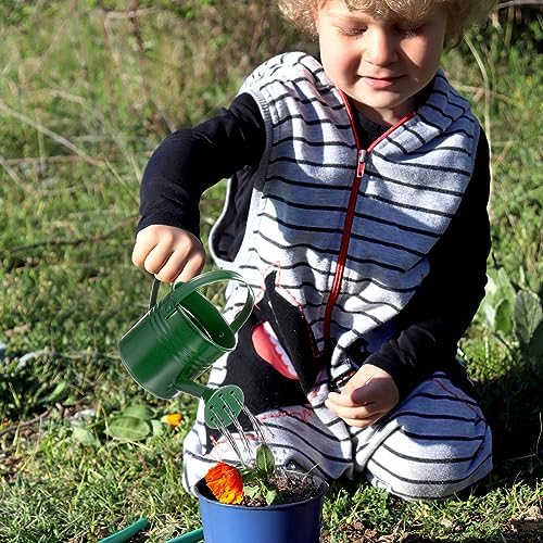 6PCS Kids Metal Watering Can Indoor Plants Small Watering Can for Indoor Plants Mini Gardening Tool Tiny Kettle for Gardening - Image 4