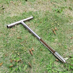 Heavy-duty Stainless Steel T-handle Soil Sampler Probe for Lawn Care - Image 7