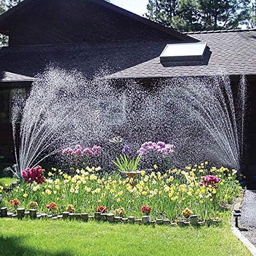 Practical Garden Tools Irrigation Noodle Head Flexible 360 Degree Water Sprinkler Spray, Nozzle Lawn Garden Irrigation Sprinkler (Cor : 2PCS) - Image 3
