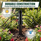 10 Pack 9 Port Drip Irrigation Manifold with Filter - Image 2