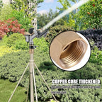 1" Agriculture Farm Irrigation Sprinkler Watering Spray 360° Rotary - Image 6