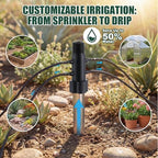 10 Pack 9 Port Drip Irrigation Manifold with Filter - Image 3