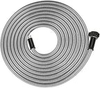 Yanwoo 304 Stainless Steel 30 Feet Garden Hose with Female to Male Connector, Water Hose, Metal Hose, Outdoor Hose (30ft) - Image 2