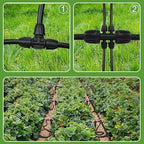 1/2 Inch Drip Irrigation Tubing-98.4Ft/30M Main Tubing Hose for Garden Irrigation System Kit, Plant Watering Irrigation Line Tubing - Image 5