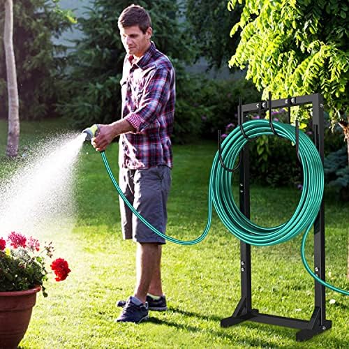 Winpull Garden Hose Holder Water Hose Holder with 4 Spikes-2 Models - Image 5