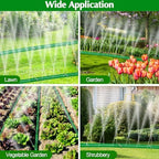 Sprinkler Hose with Holes, 30FT (15FT x 2) Heavy Duty Flat Soaker Hoses - Image 6