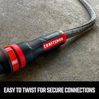 CRAFTSMAN ExoShield Heavy-Duty Fabric Hose - Industrial-Grade Lightweight Garden Hose 100 Feet x 5/8 Inch - Image 4