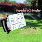 Sprinkler Timer, Programmable Hose Timers for Watering with Brass Swivel, Digital Irrigation Controller System with Rain Delay/Manual Mode/Automatic Watering for Gardens, Lawns, and Hose Systems - Image 6