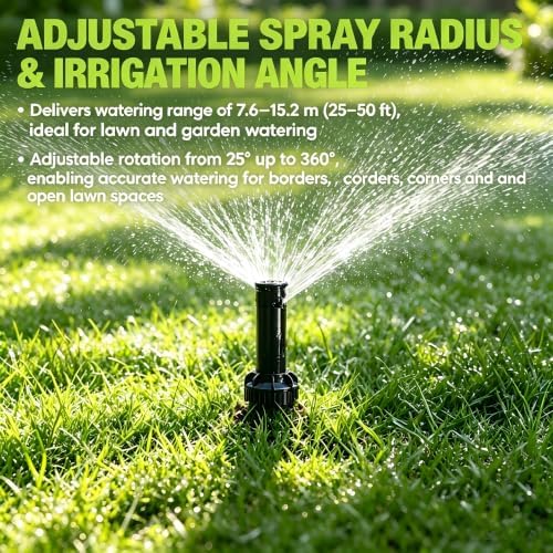 2 Pack Pop-Up Sprinkler Heads for Rain Bird 5000 Series Part#Y54007 - Image 5