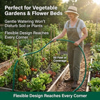 Andrews 1 in. D x 100 ft L Sprinkler Soaker Hose – Garden Hose for Lawn and Beds – Water 100ft for Yard Care – 100 Ft Garden Manguera Para Jardin – Pack of 3 - Image 4