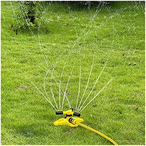 Garden Lawn Sprinkler -Automatic 360 Degree Rotating Yard Large Area Coverage Water Sprinkler Garden Irrigation Supplies (Color : B Yellow 20.5x18x9cm) - Image 7
