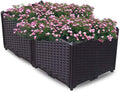 YSUEFIJO Raised Garden Bed for Vegetables, Elevated Planting Planter Box, Garden Planter Box Kit, Planters for Outdoor, Perfect to Grow Vegetables Herbs Flowers by WELCOMETOYSUEFIJO